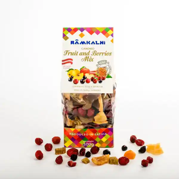 Candied Fruit and berries mix