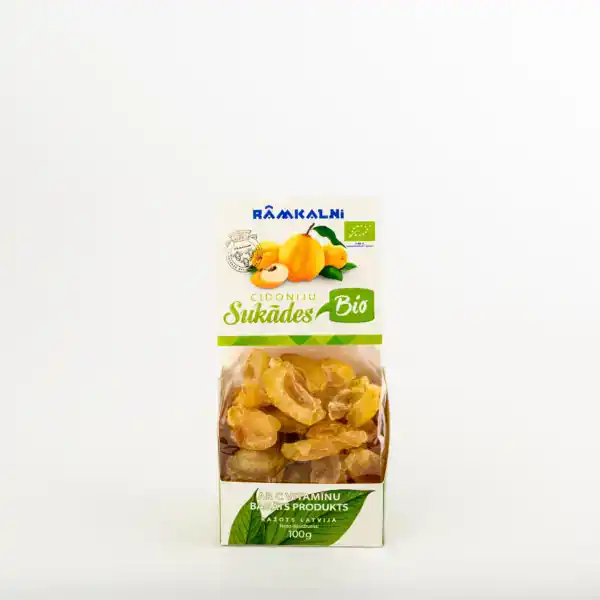 Candied organic quince