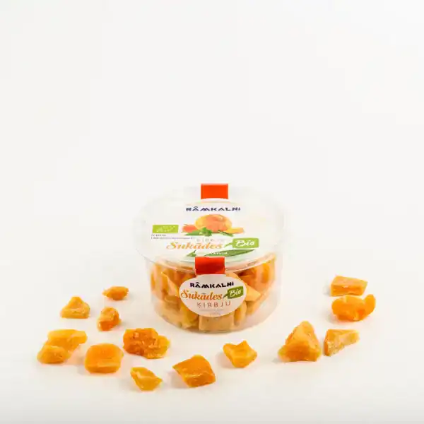 Candied organic pumpkin