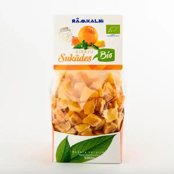 Candied organic pumpkin
