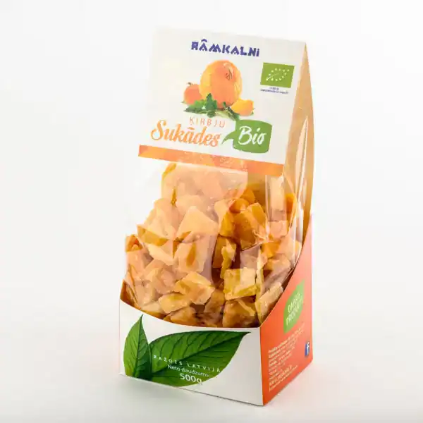 Candied organic pumpkin