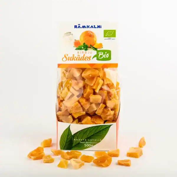 Candied organic pumpkin