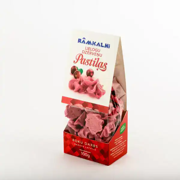 Big cranberry pastilles
