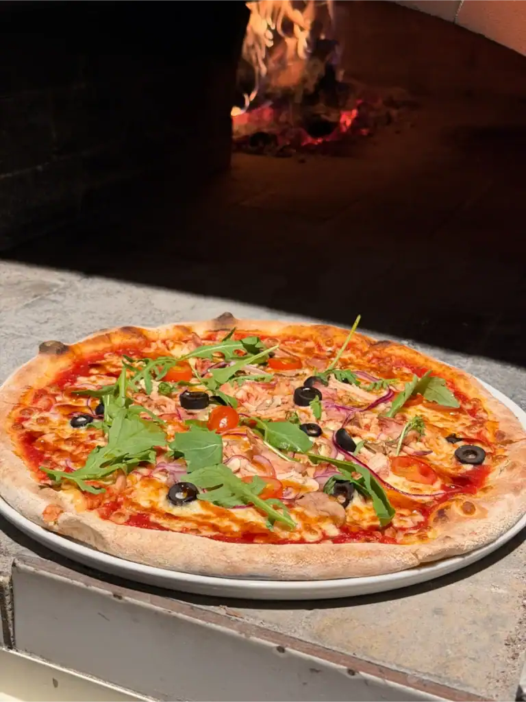 Pizzeria on the Banks of the Gauja