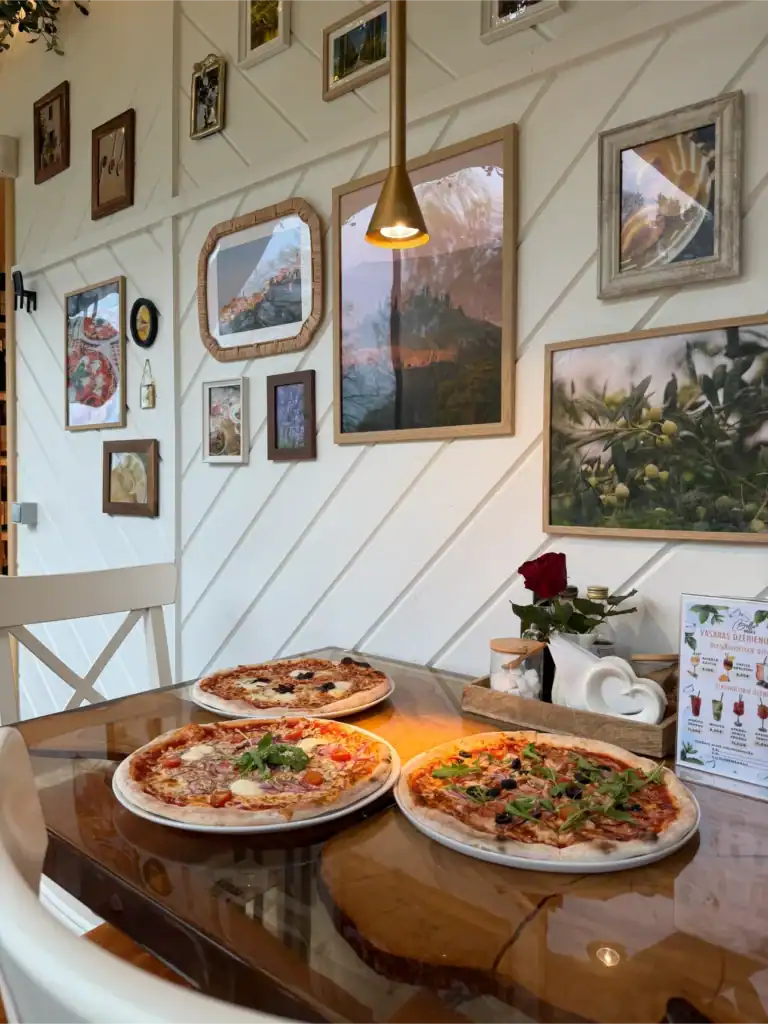 Pizzeria in the Sigulda region