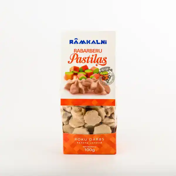 Rhubarb pastilles