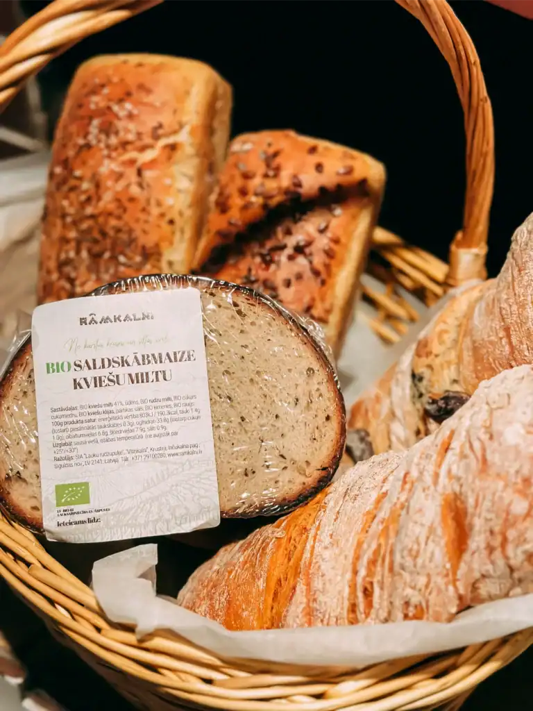 Sweet and savoury breads and baked goods from Ramkalni, made with natural ingredients.