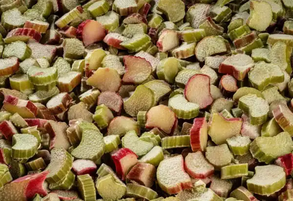 Frozen Organic Rhubarb GRADE A