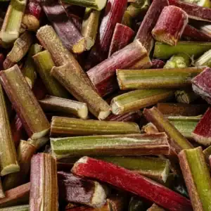 Frozen Organic Rhubarb GRADE B