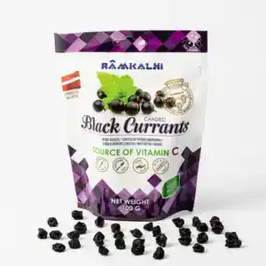 Candied Blackcurrants