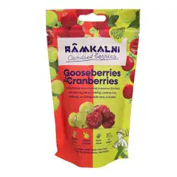gooseberry candies and large cranberries
