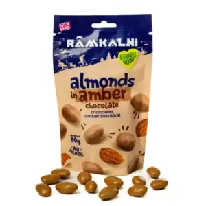Almonds in AMBER chocolate