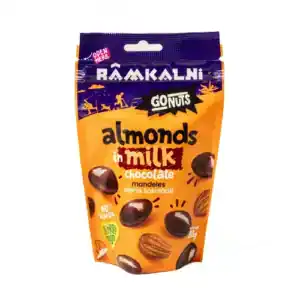 Almonds in milk chocolate