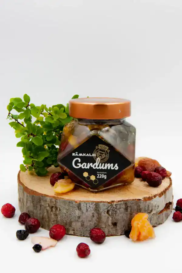 Honey with nuts and seeds